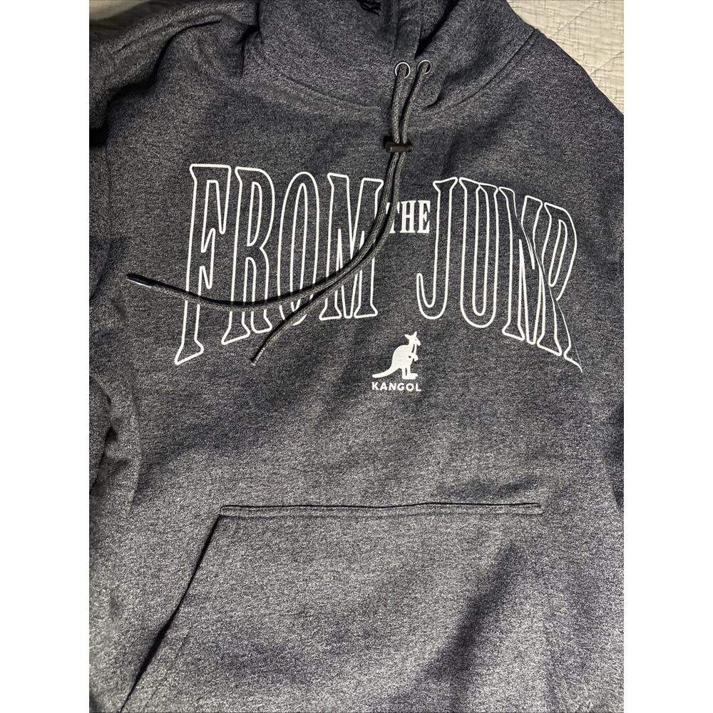 Kangol‎ Born British Hoodie Raised On Streets New York “from The Jump” Men's L